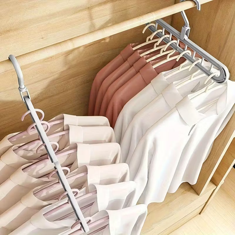 9 in 1 Smart Hanger ( Pack Of 8 - Rs. 99 per hanger)