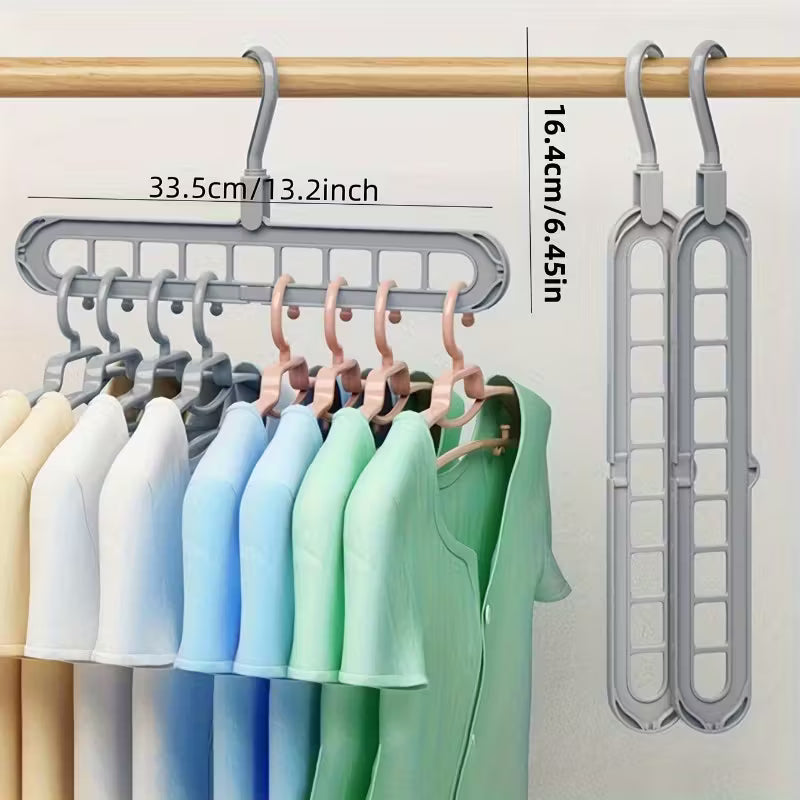 9 in 1 Smart Hanger ( Pack Of 8 - Rs. 99 per hanger)