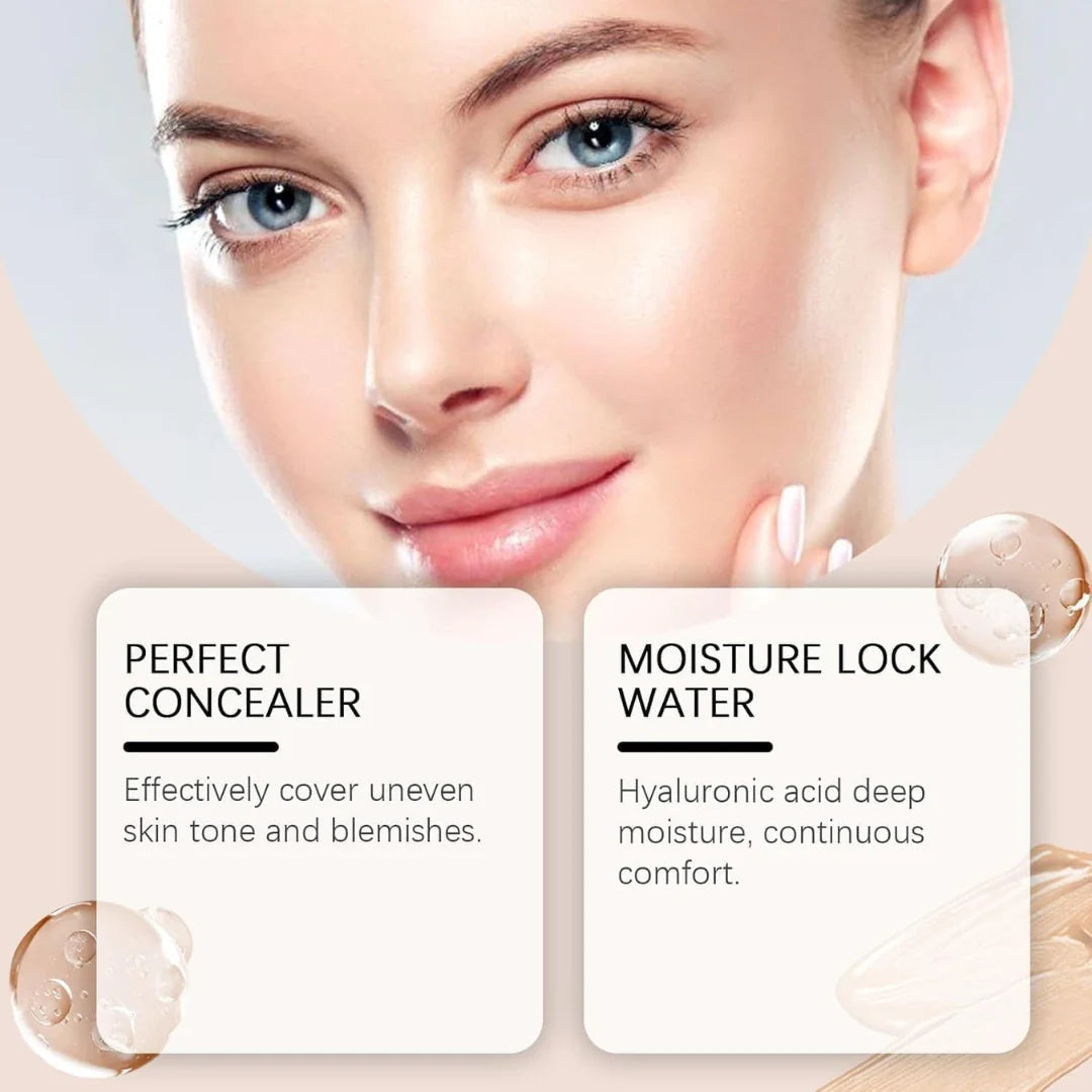 2 In 1 Glass Skin Korean Foundation Stick