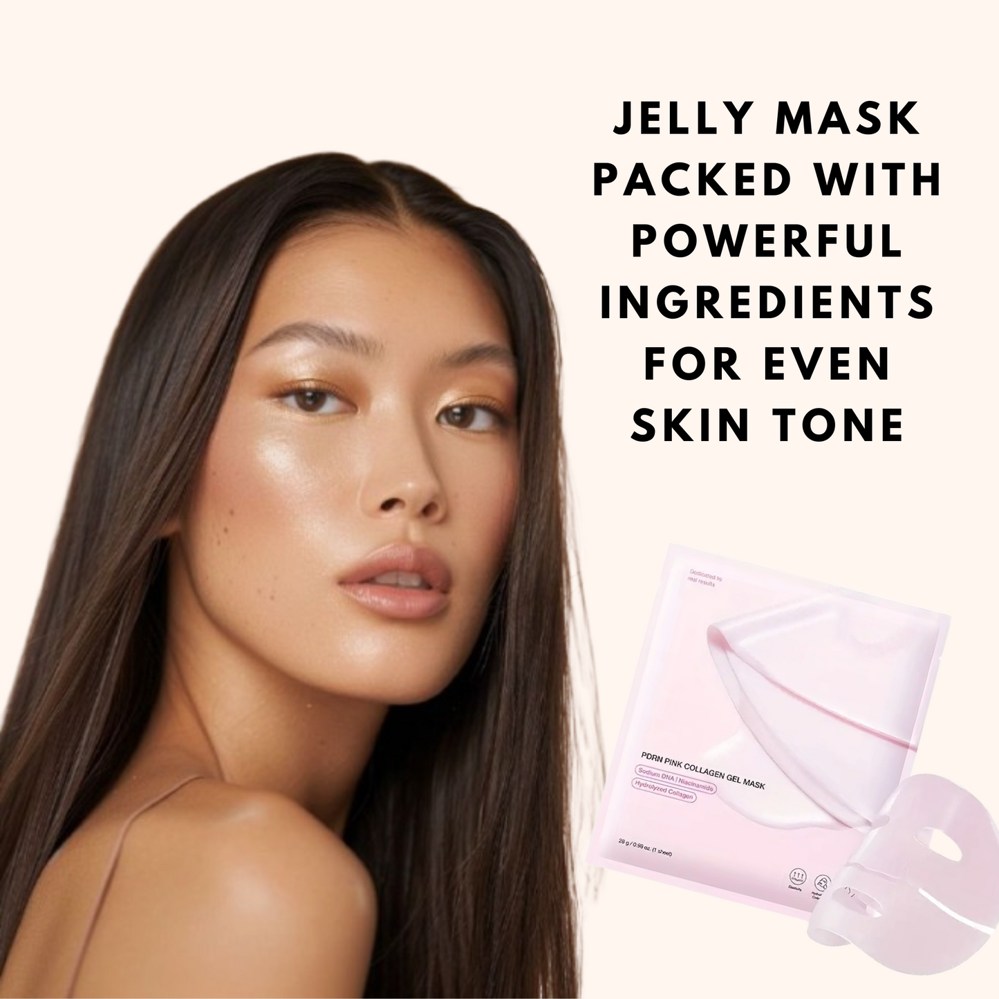 Korean Pink Collagen Jelly Mask