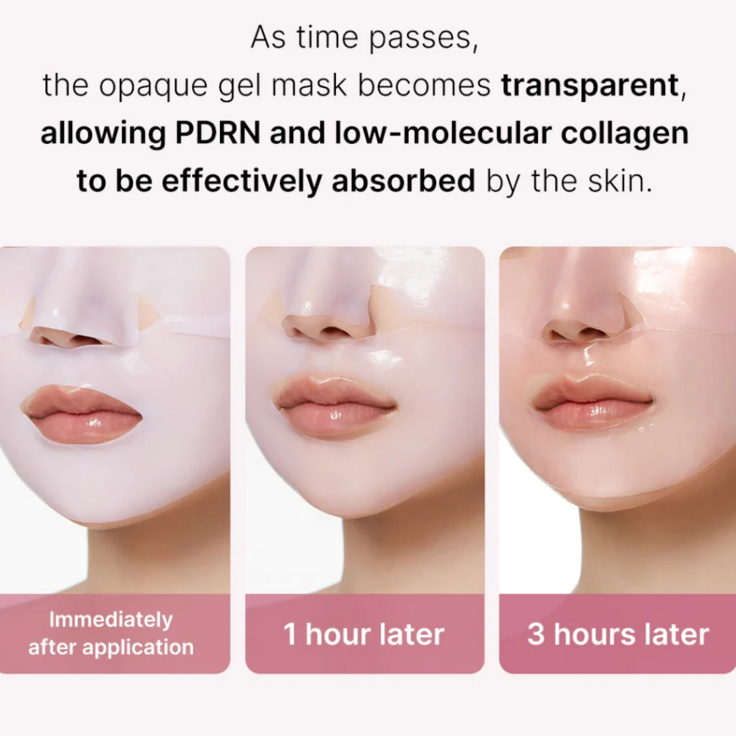 Korean Pink Collagen Jelly Mask