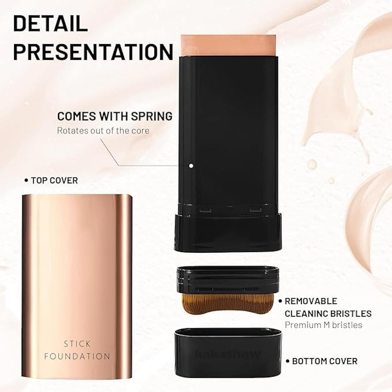 2 In 1 Glass Skin Korean Foundation Stick