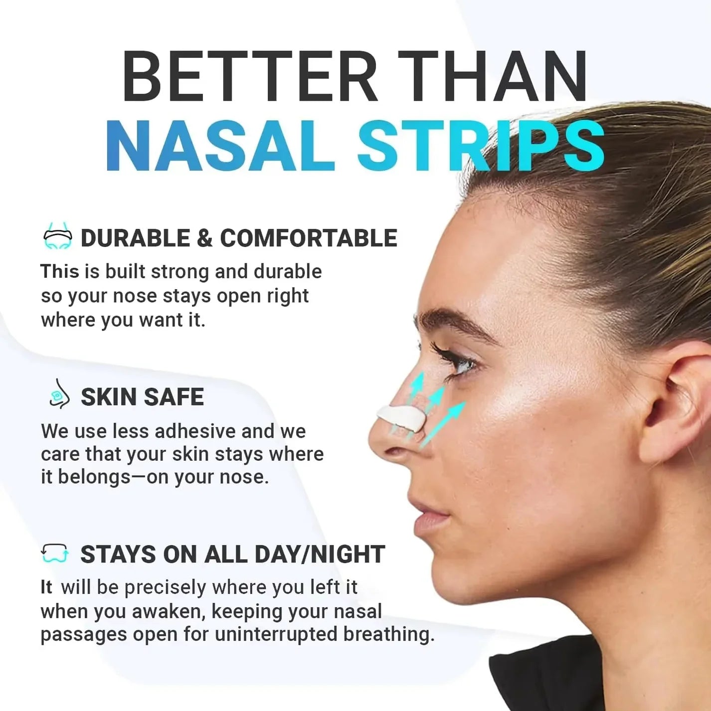BreatheClear™ Magnetic Nasal Strip