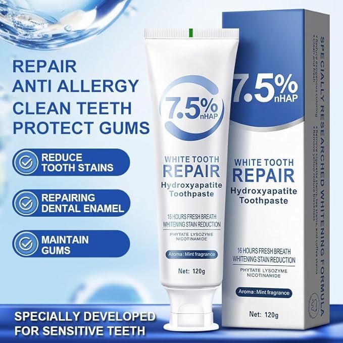 Hydroxyapatite Toothpaste (Buy 1 Get 1 Free)