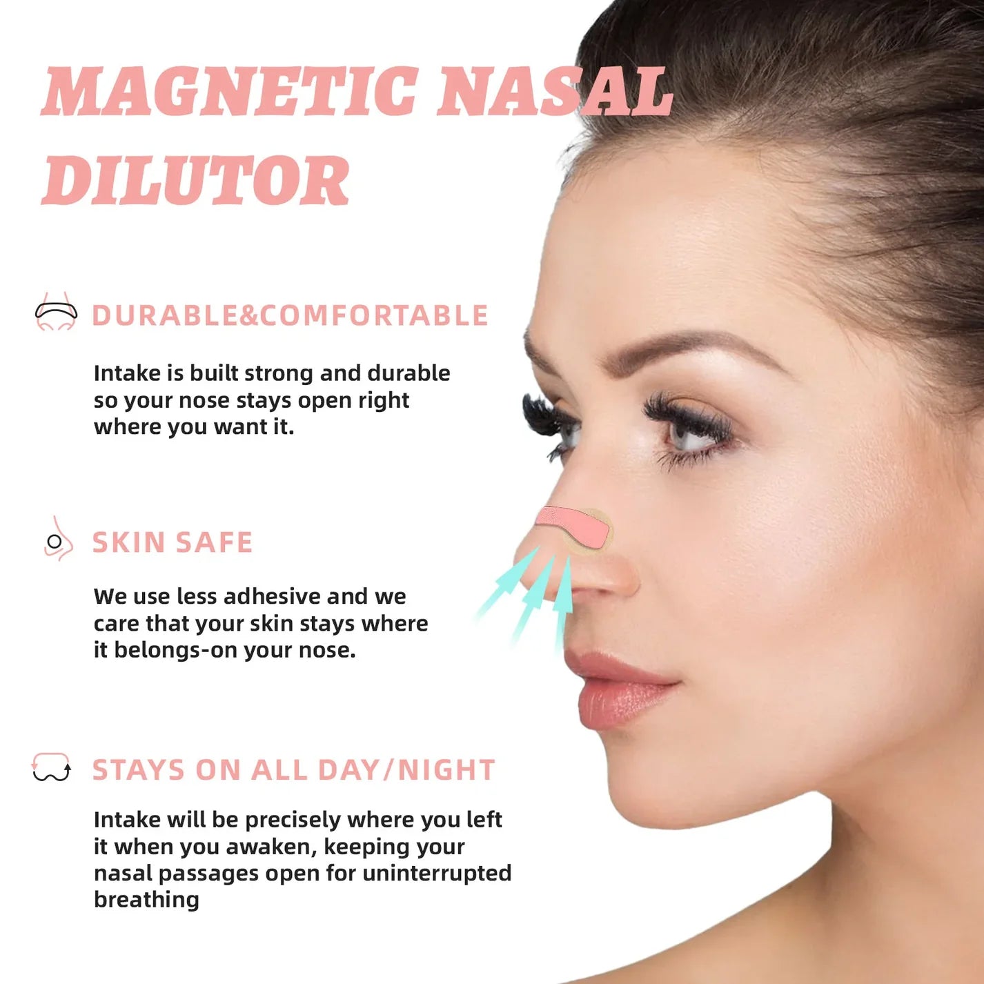 BreatheClear™ Magnetic Nasal Strip