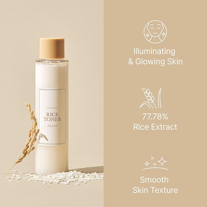 Korean Rice Toner for Glass Skin