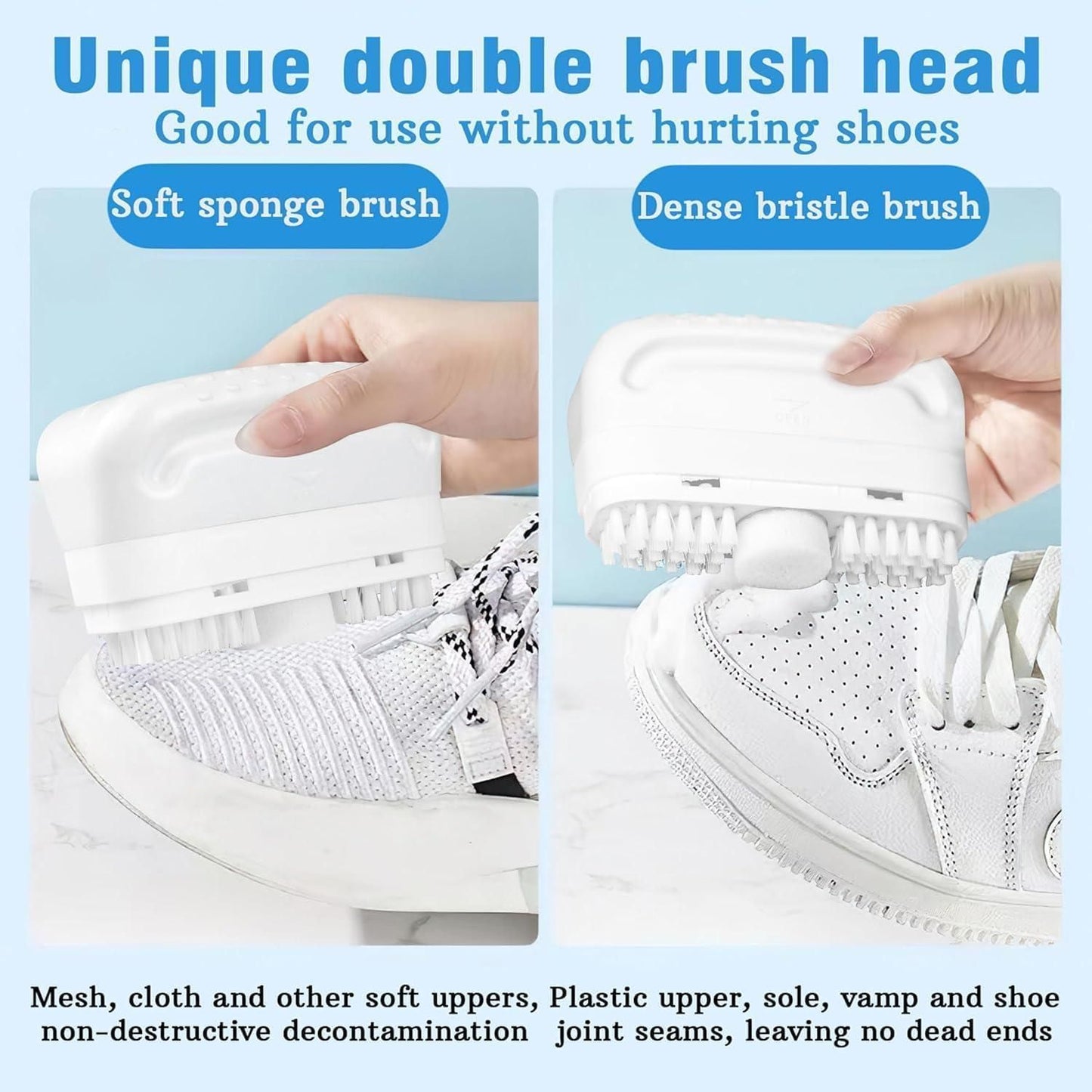 Shoe Cleaner Brush (Refillable & Reusable)