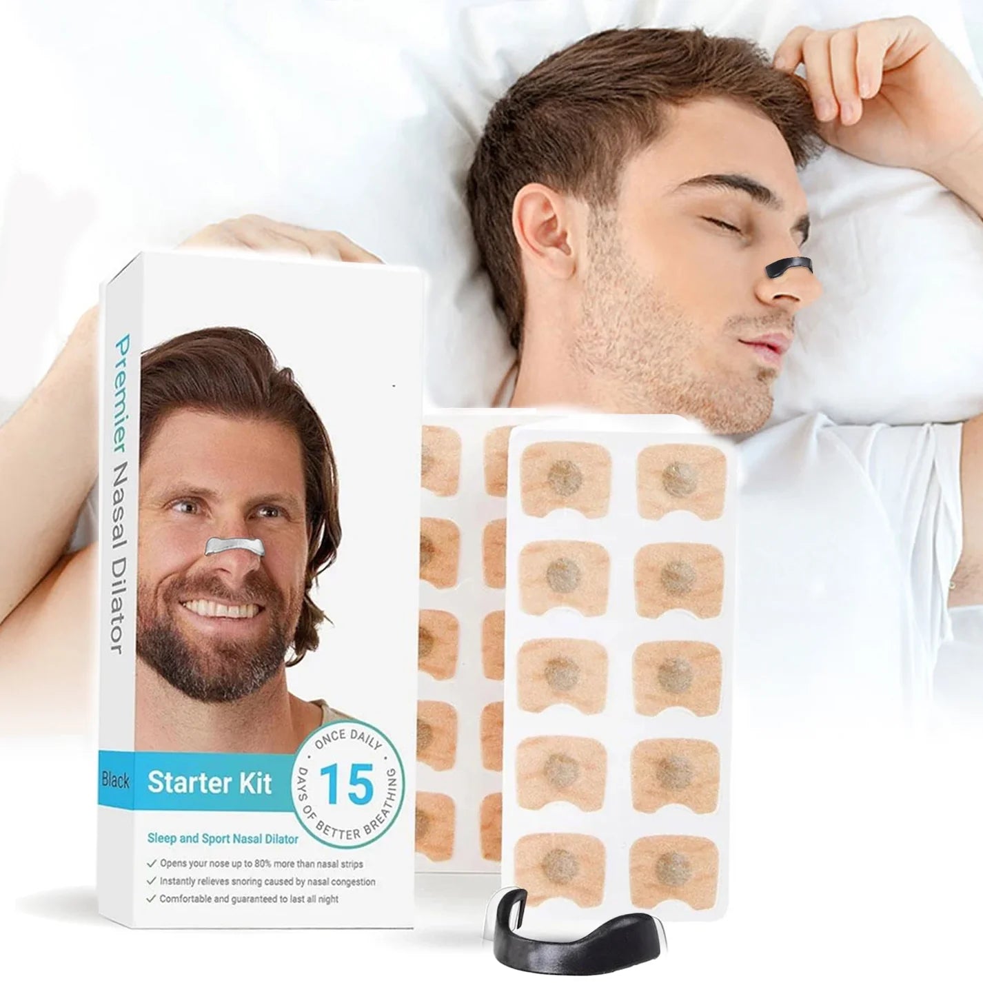 BreatheClear™ Magnetic Nasal Strip