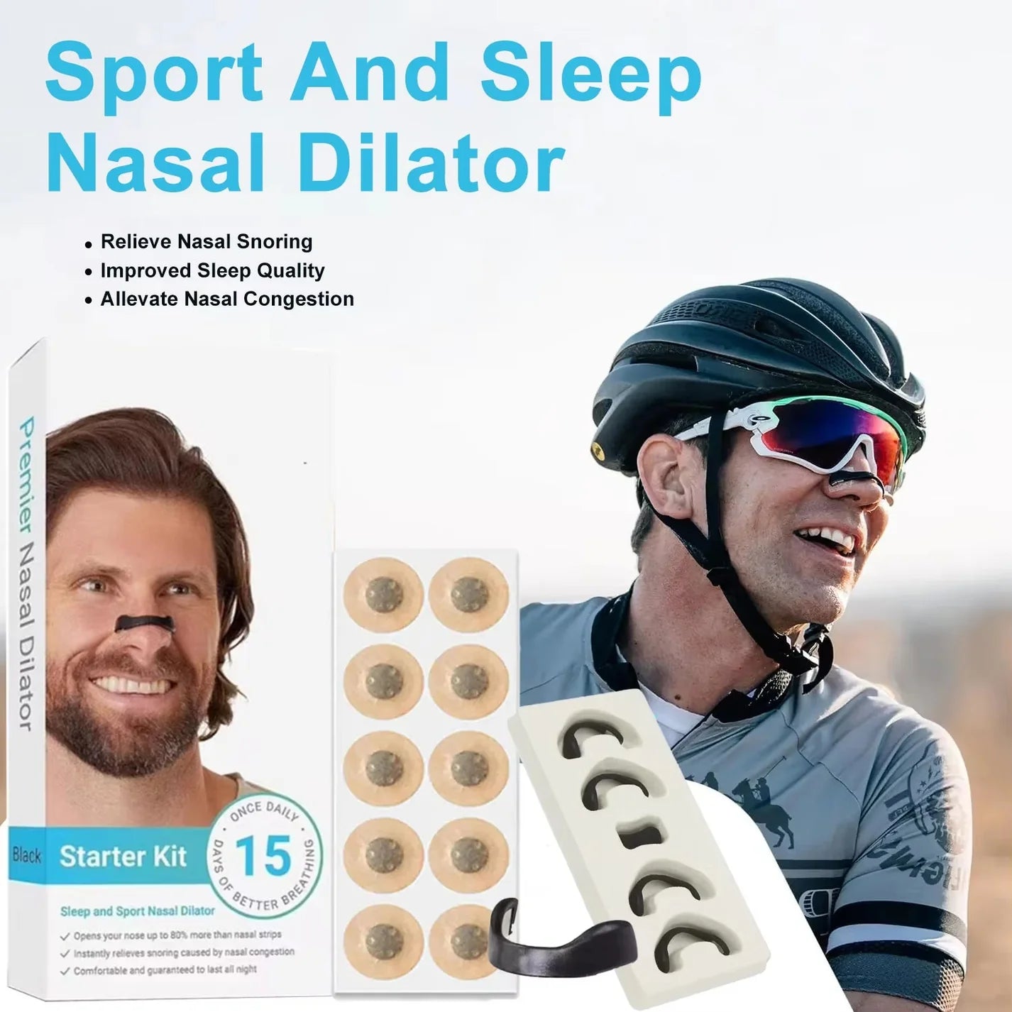 BreatheClear™ Magnetic Nasal Strip