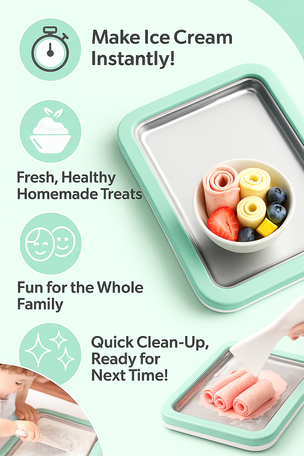 Tawa Ice Cream Maker – Roll Your Own Healthy Treats at Home!