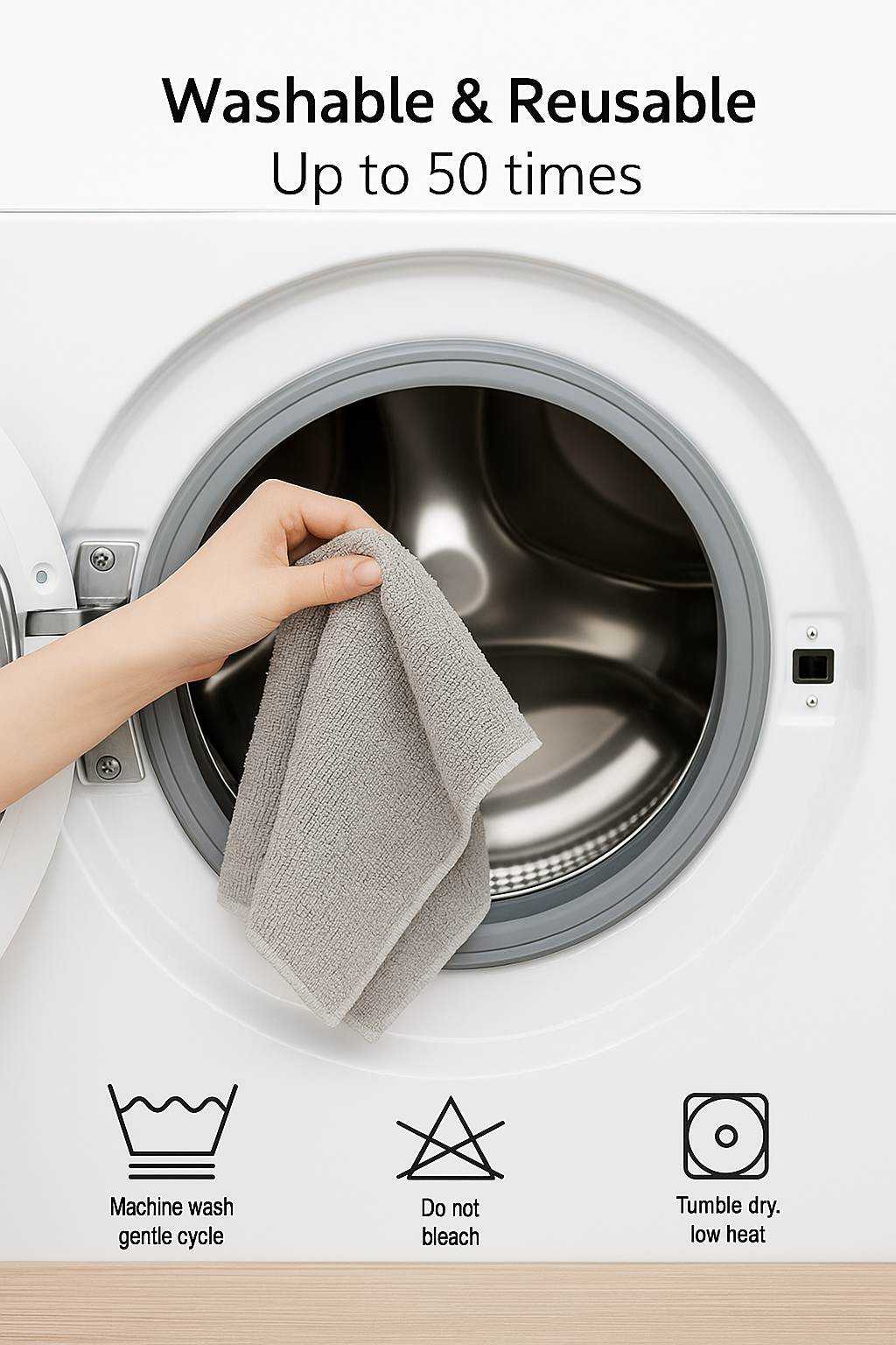Microfiber Cleaning Cloth Roll