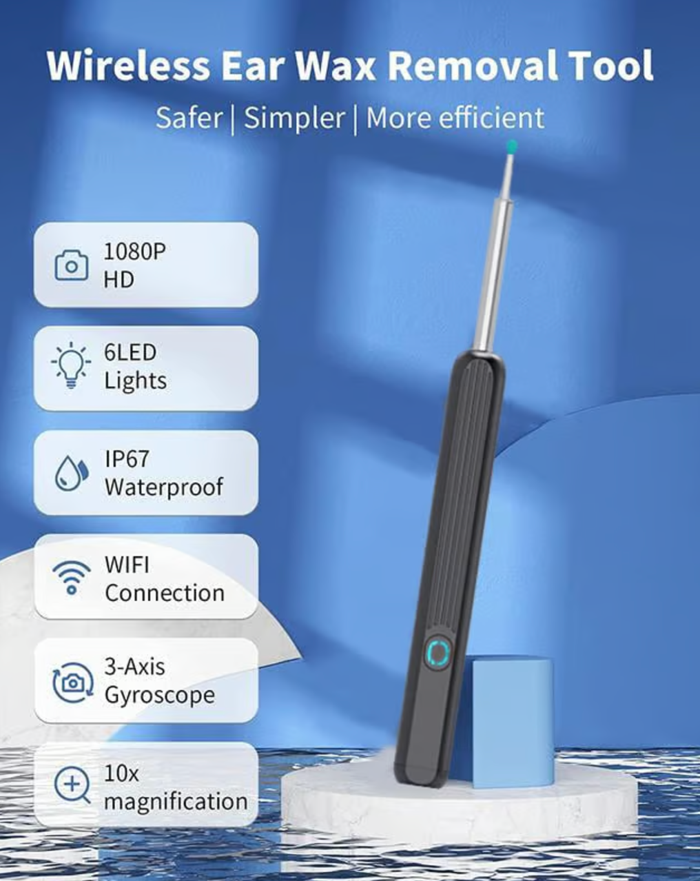 HD Wireless Ear Wax Removal Camera