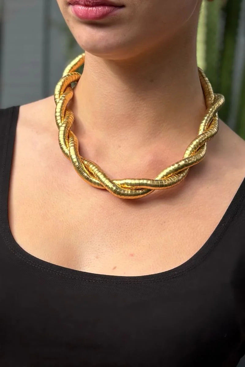 The All-In-One Bendable Necklace (Gold colour)