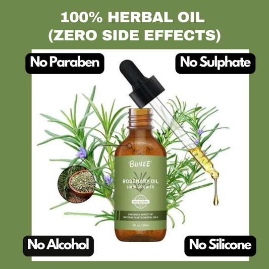 Rosemary Hair Growth Oil (Buy 1 ⚡Get 1 Free⚡)| The Ultimate Hair Elixir