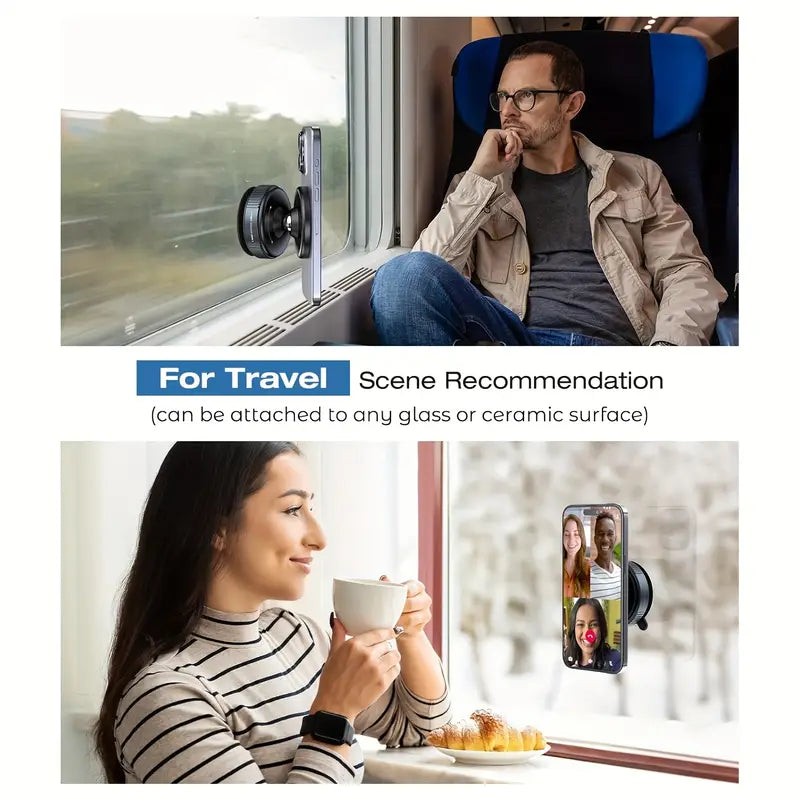 Magnetic Grip 360° – Vacuum Suction Mount Phone Holder