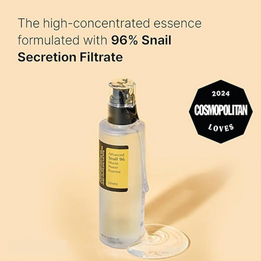 Korean Advanced Snail 96 Mucin Power Essence | Buy 1 Get 1 Free