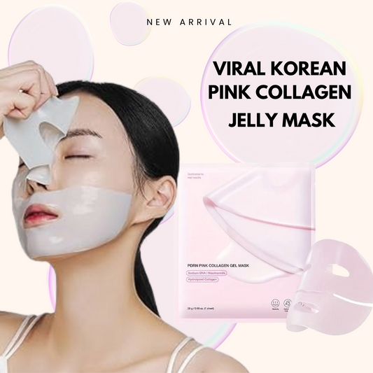 Korean Pink Collagen Jelly Mask