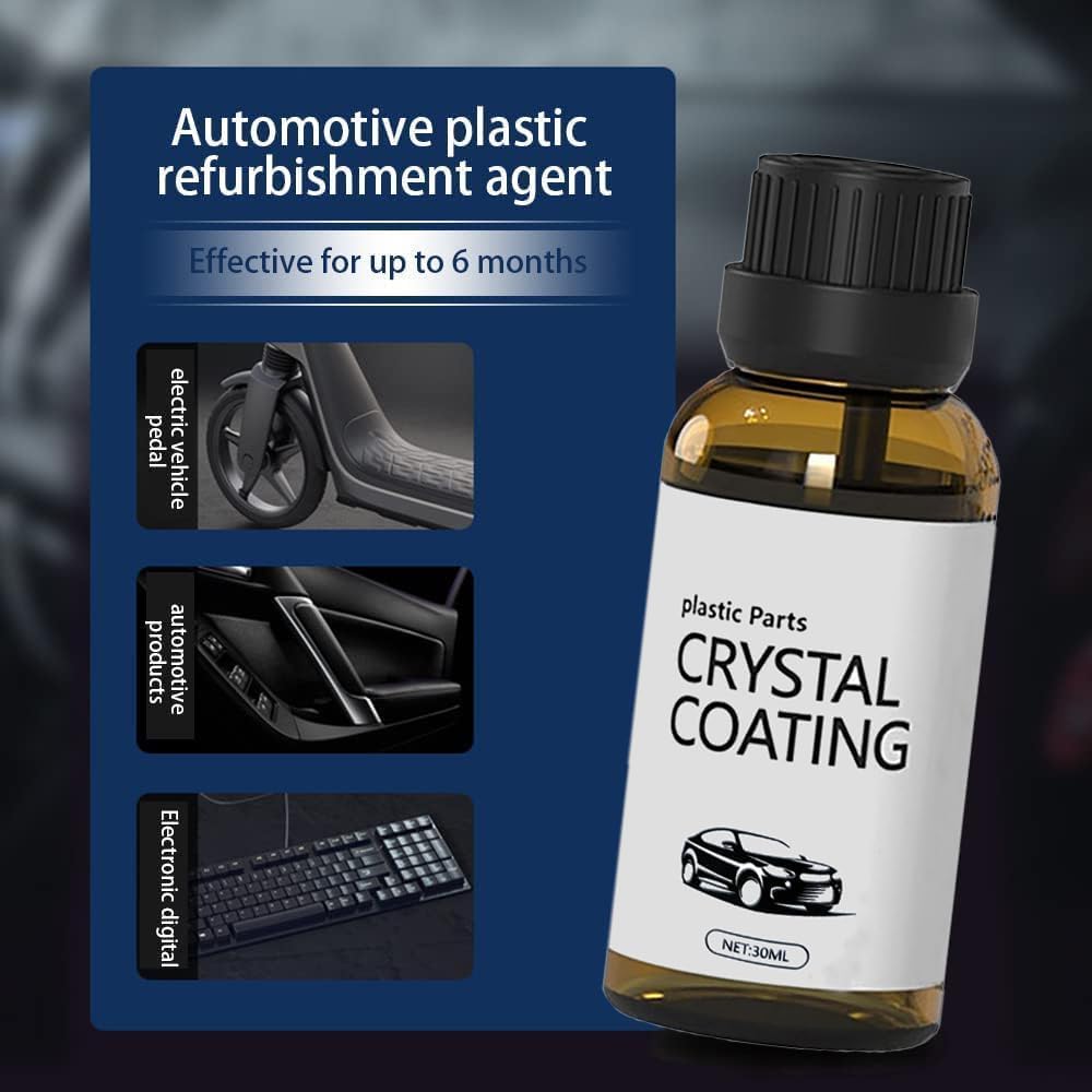 Revitaluxe™ Crystal Coating - Long Lasting Shine & Protection for Cars & Bikes (Pack of 2)