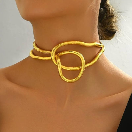 The All-In-One Bendable Necklace (Gold colour)