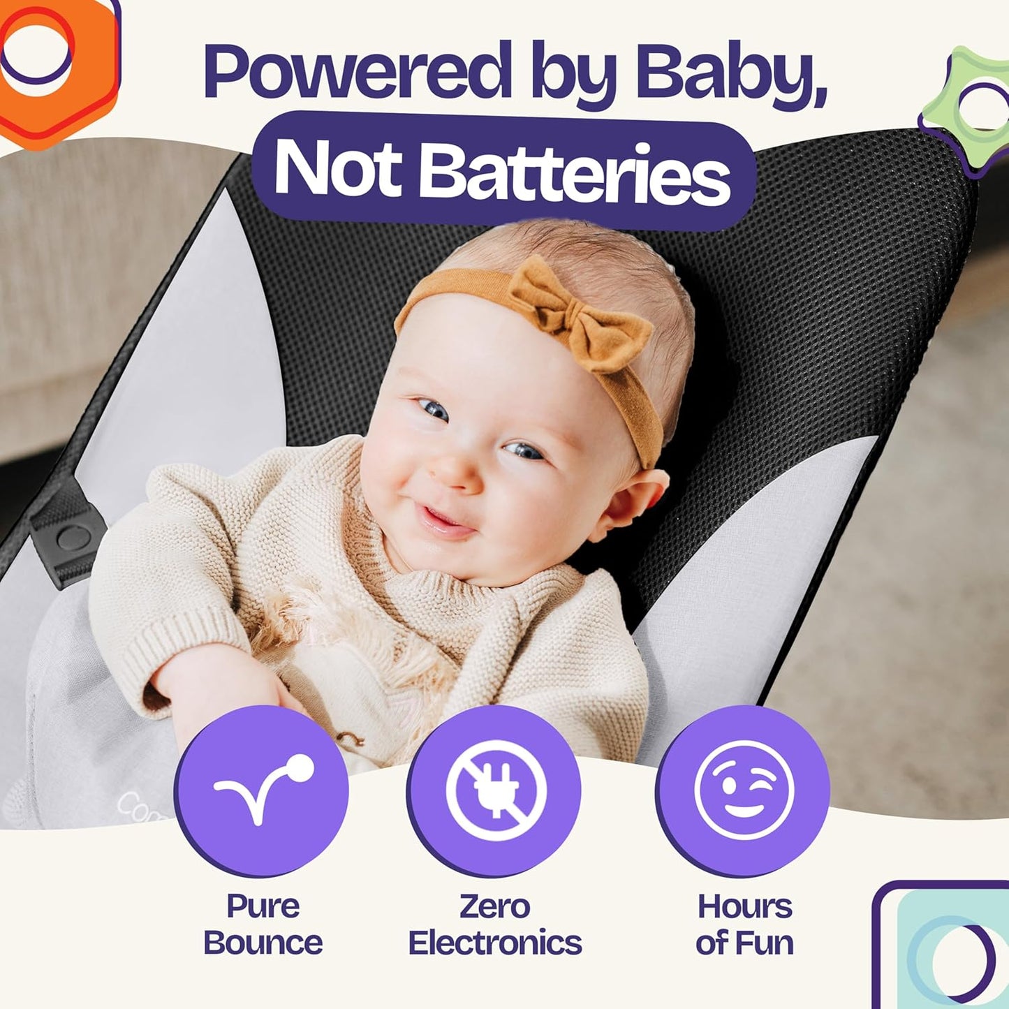 RockEase – Portable Baby Rocking Chair (for infants up to 9 kg)