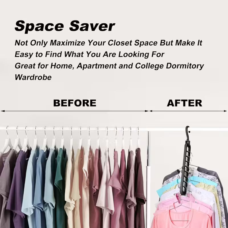 9 in 1 Smart Hanger ( Pack Of 8 - Rs. 99 per hanger)