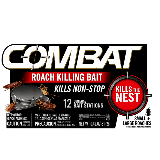 100% Plant Based Japan Combat Roach Killing Bait station (Pack of 12 Pcs)