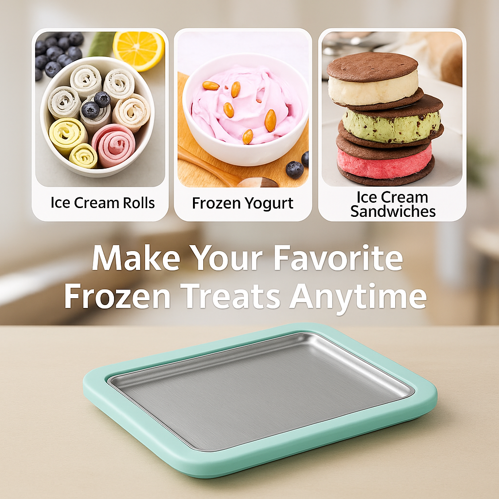 Tawa Ice Cream Maker – Roll Your Own Healthy Treats at Home!