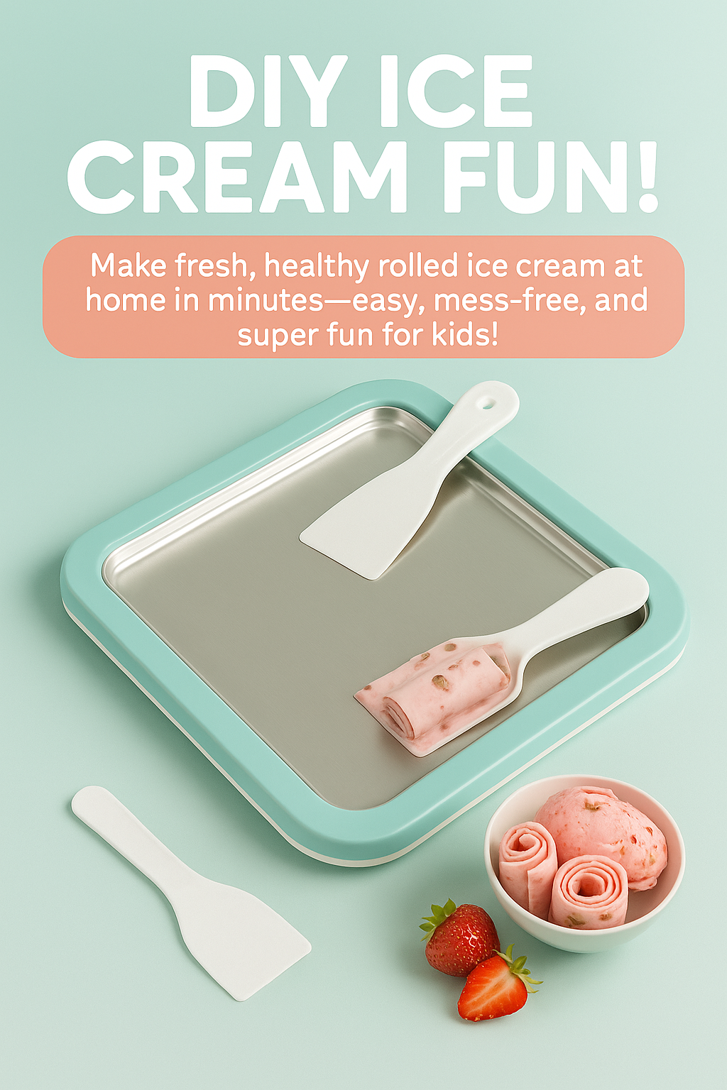 Tawa Ice Cream Maker – Roll Your Own Healthy Treats at Home!