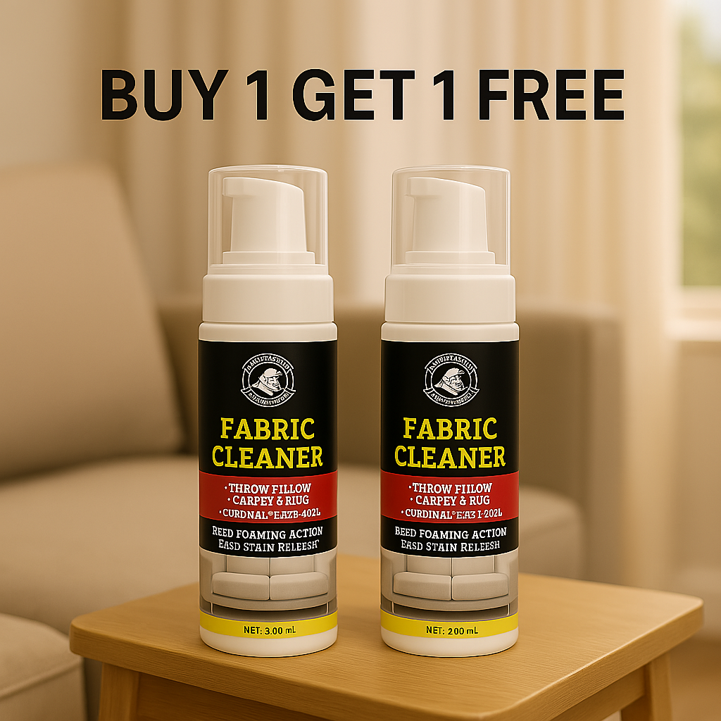 All-Purpose Fabric Foam Cleaner (Buy 1 Get 1 FREE 🔥)
