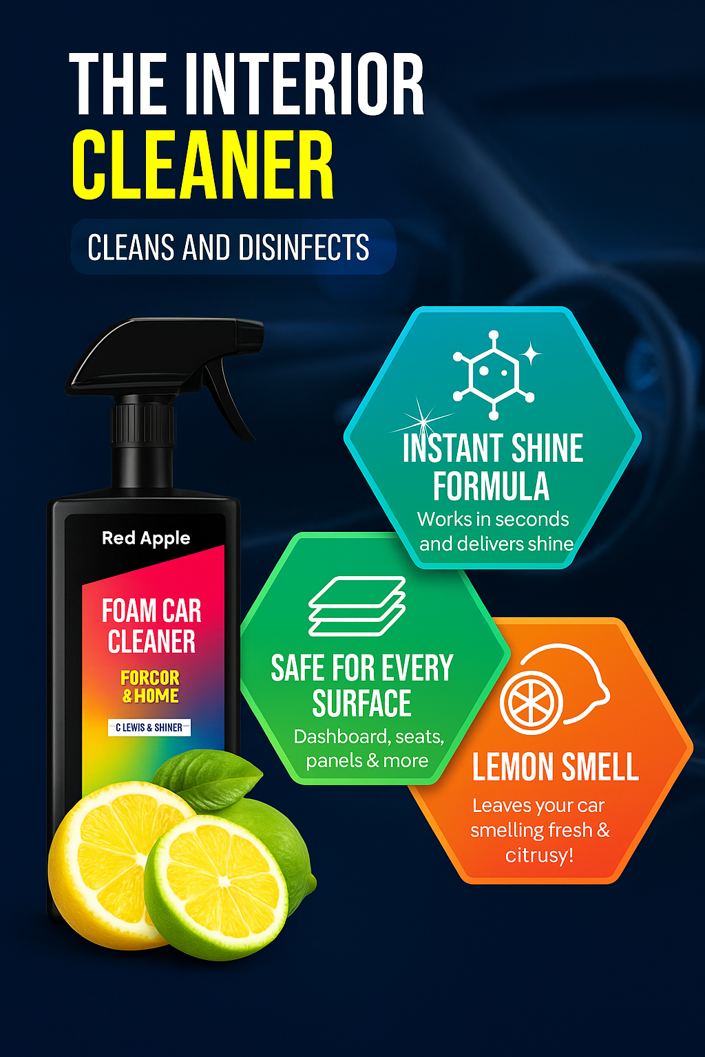 HydroShield-X German Nano Coating & Foam Cleaner Set