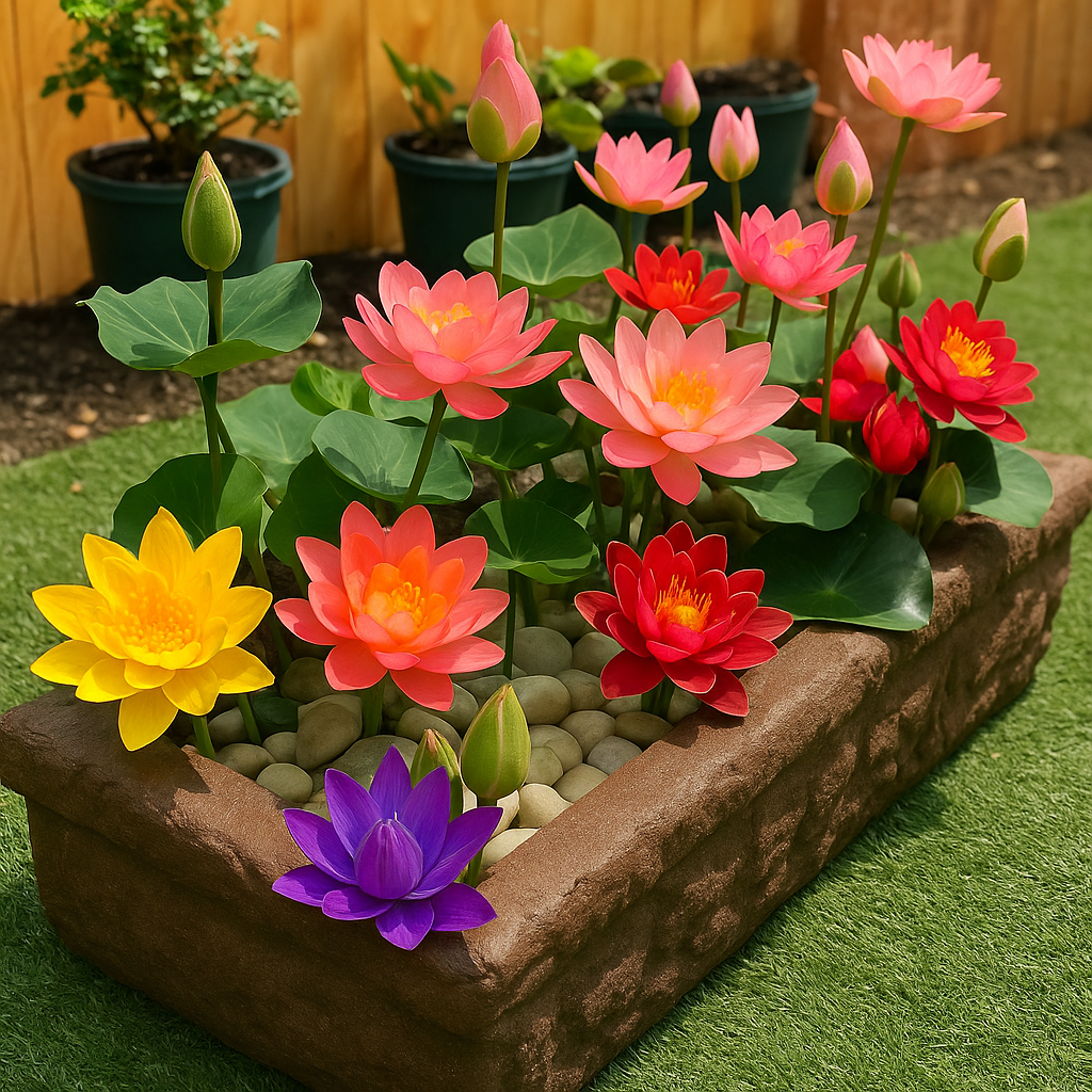 🌸 Premium Japanese Bonsai Water Lily Seeds - High Fragrance - (1 Pack of 100 Seeds 🌿🌸)