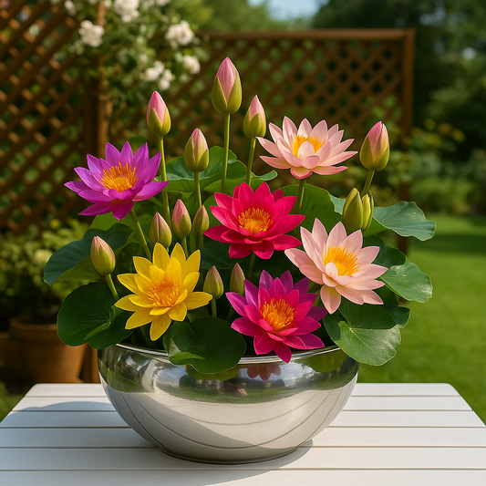 🌸 Premium Japanese Bonsai Water Lily Seeds - High Fragrance - (1 Pack of 100 Seeds 🌿🌸)