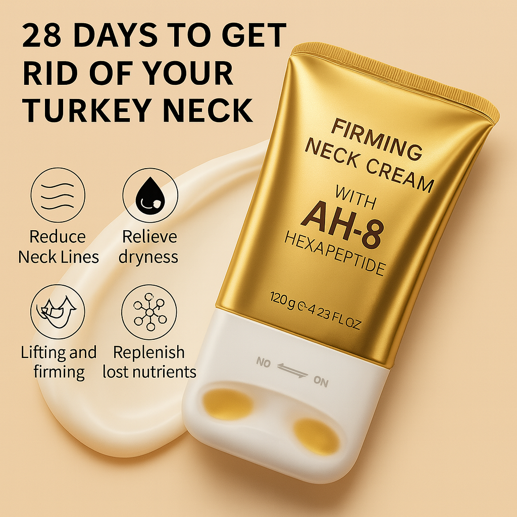 AH-8 Peptide + Ceramide Neck Tightening Cream