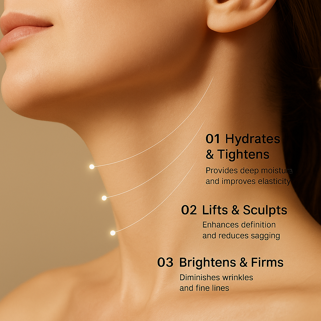 AH-8 Peptide + Ceramide Neck Tightening Cream